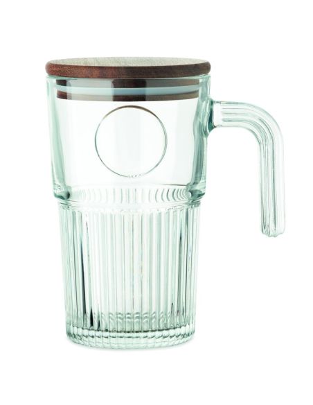 Taza de cristal 450 ml Personalizada 7MO2751