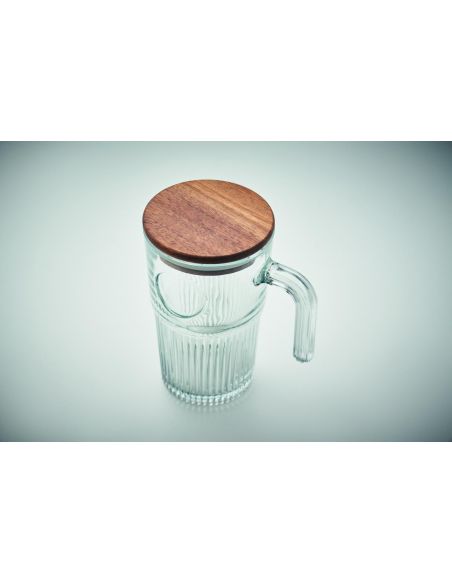 Taza de cristal 450 ml Personalizada 7MO2751