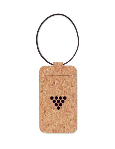 Etiqueta de equipaje de corcho Personalizada...
