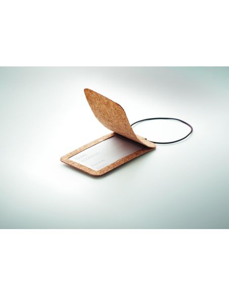 Etiqueta de equipaje de corcho Personalizada 7MO6556