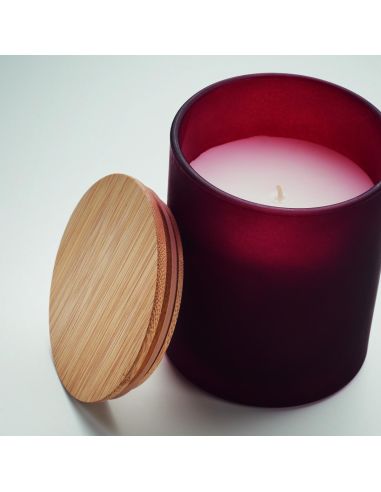 Vela de cera vegetal 200 gr Personalizada 7MO6613