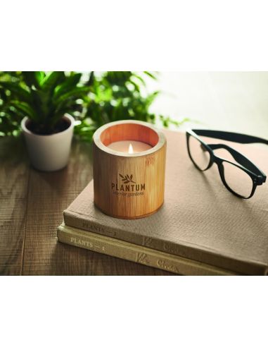 Vela de cera vegetal 160 gr Personalizada 7MO6668