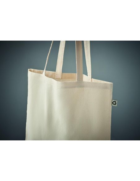 Bolsa compra algodón reciclado Personalizada 7MO6673