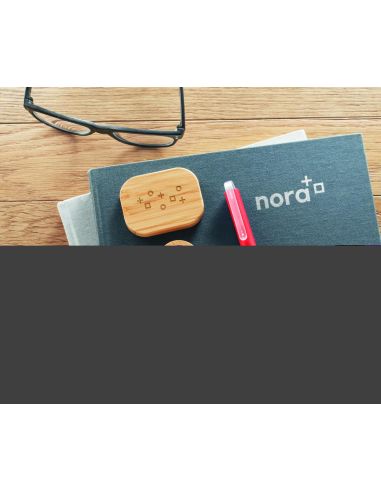 Auriculares TWS estuche bambú Personalizado...