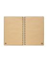 Libreta A5 de bambú anillas Personalizada 7MO6790 - Imagen 2