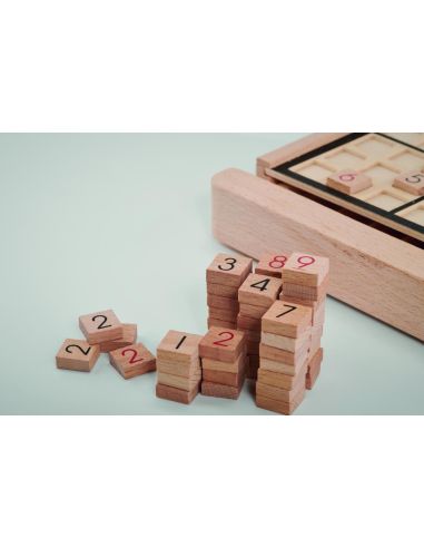 Juego de mesa sudoku de madera Personalizado...