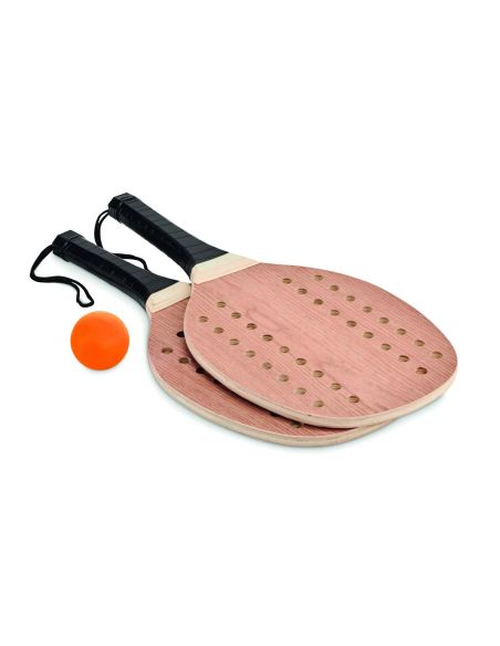 Set palas de palo de rosa Personalizada 7MO6846