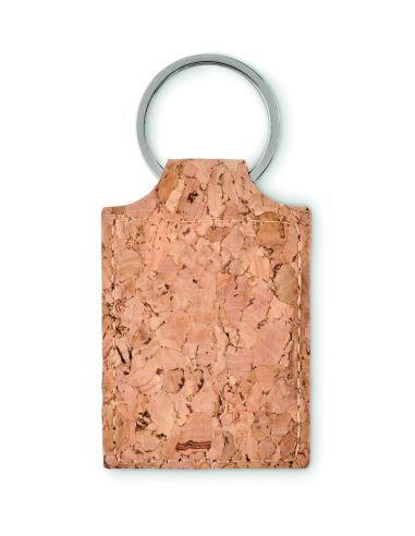 Llavero rectangular de corcho Personalizado...
