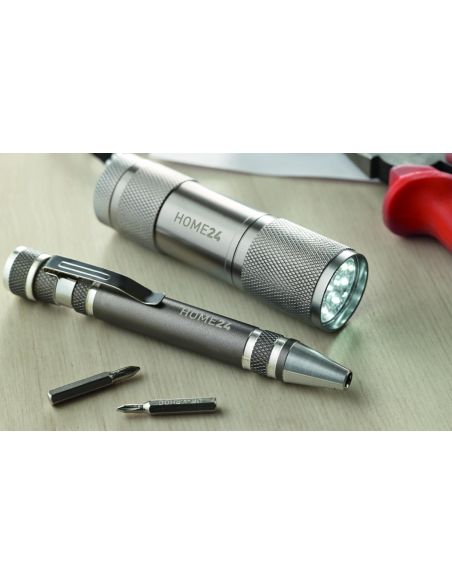 Set linterna con bolígrafo Personalizada 7MO8559