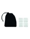Set 4 cubitos hielo en funda Personalizada 7MO9502 - Imagen 2