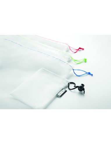 Set de 3 bolsas en RPET. Personalizada 7MO9898