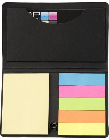Porta Memos de Cartón Kraft con Notas Adhesivas | Goodie
