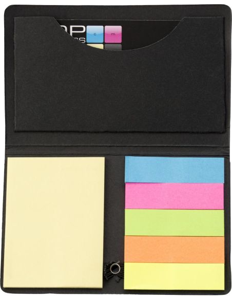 Porta Memos de Cartón Kraft con Notas Adhesivas | Goodie