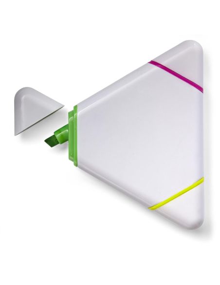 Marcador Fluorescente Triangular 3 en 1 | Goodie
