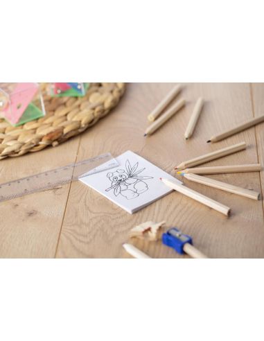 Set de Dibujo Infantil de Cartón con 10 Lápices | Goodie