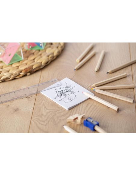 Set de Dibujo Infantil de Cartón con 10 Lápices | Goodie