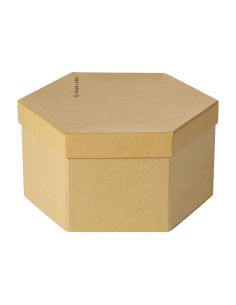 Set de pintura infantil de 56 piezas en estuche hexagonal personalizado