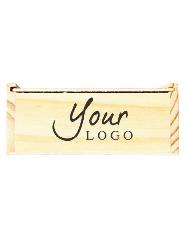 Caja de madera con naipes y dados Personalizada 102553