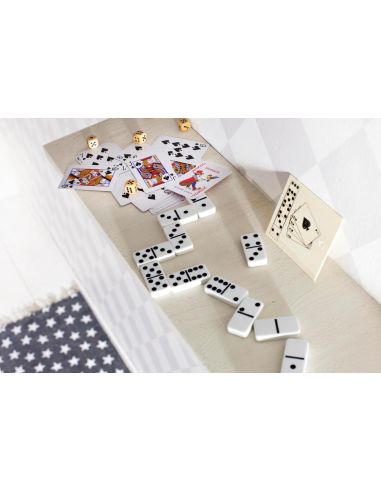 Caja de Madera con Naipes y Dados Personalizada | Goodie