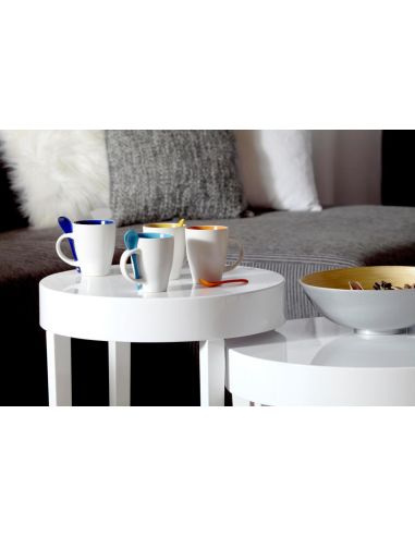 Taza cerámica 300 ml con cuchara personalizada | Goodie