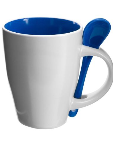 Taza y cuchara de cerámica Personalizada 102855