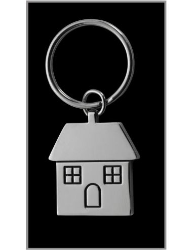 Llavero metal forma de casa personalizado | Goodie