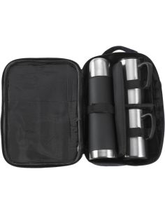 Set de termo y 2 tazas de acero inox Personalizado 104678