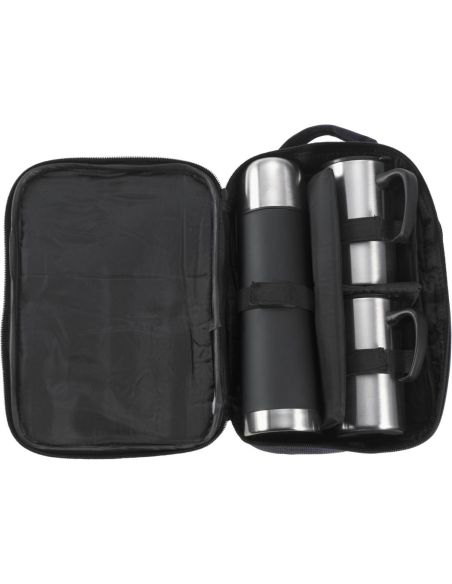 Set termo y 2 tazas acero inox personalizado | Goodie