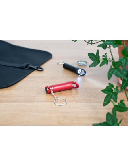 Llavero de aluminio con linterna LED personalizado | Goodie