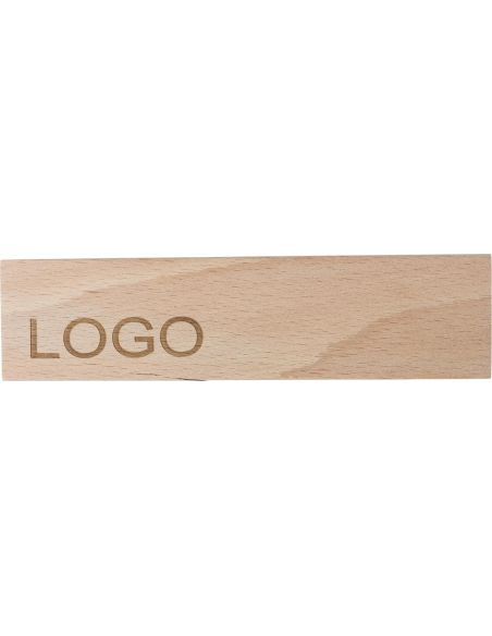 Set bolígrafo y portaminas de madera de haya | Goodie