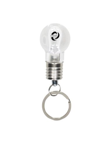 Llavero con luz blanca personalizado | Goodie