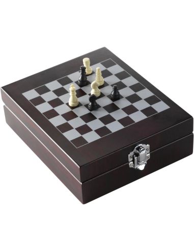 Caja de madera con set de vino Personalizada...