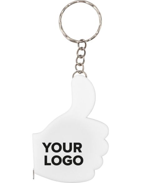 Llavero con flexómetro forma de mano personalizado | Goodie