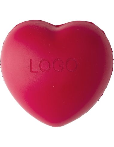 Corazón antiestrés de espuma PU Personalizada 108033