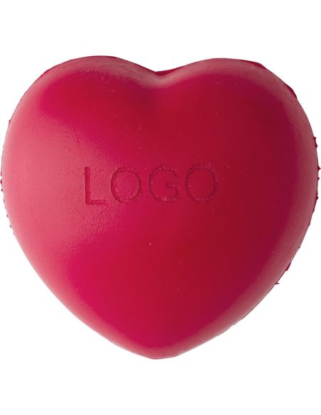 Corazón antiestrés de espuma PU personalizado | Goodie