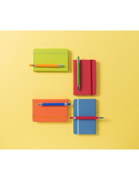 Bolígrafo de plástico con clip metal personalizado | Goodie