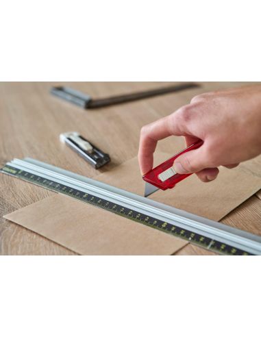 Cúter transparente con seguridad personalizado | Goodie