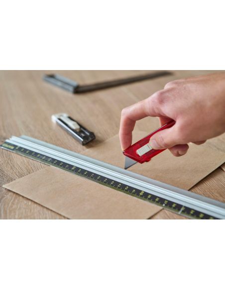 Cúter transparente con seguridad personalizado | Goodie