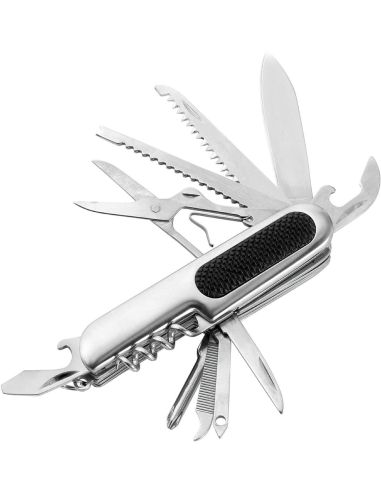 Navaja de acero inoxidable 11 usos personalizada | Goodie