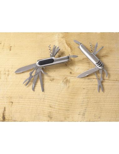 Navaja de acero inoxidable 11 usos personalizada | Goodie