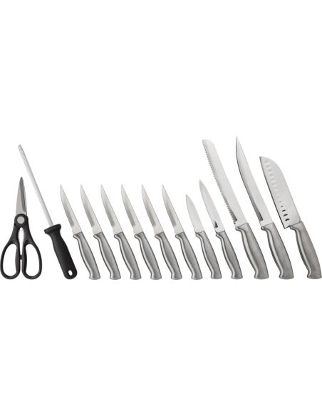 Set cocina 14 piezas acero inoxidable personalizado | Goodie