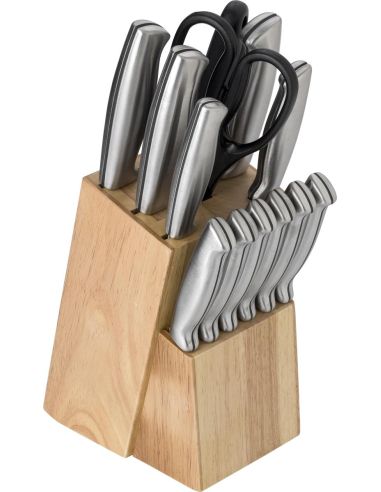 Set cocina 14 piezas acero inoxidable personalizado | Goodie