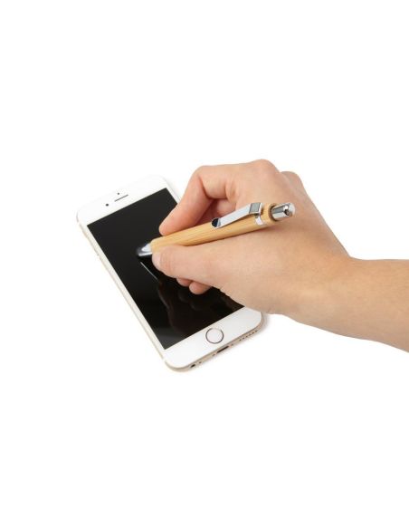 Bolígrafo de Bambú Personalizado | Grabado Láser | Goodie
