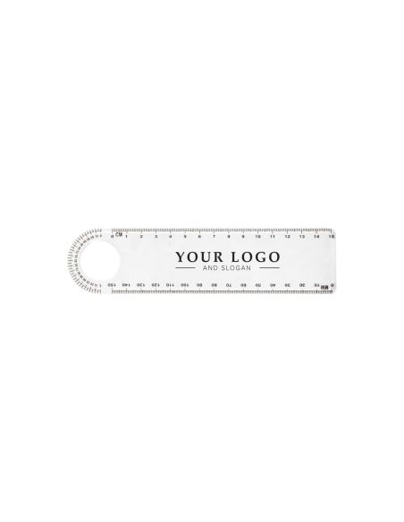 Regla con Lupa Personalizada | 15 cm Transparente | Goodie
