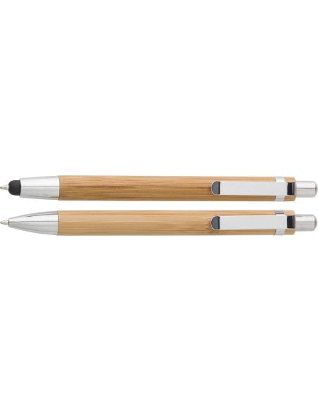 Set de escritura de bambú Personalizada 107974