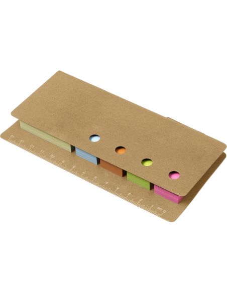 Porta Memos de Cartón Personalizado | 100 Notas | Goodie