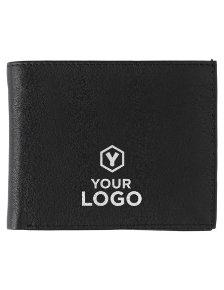 Cartera RFID de Piel Personalizada | Monedero de Botón a Presión | Goodie