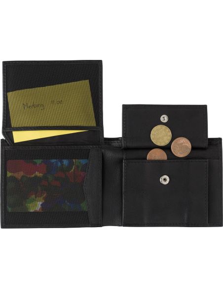 Cartera RFID de Piel Personalizada | Monedero de Botón a Presión | Goodie
