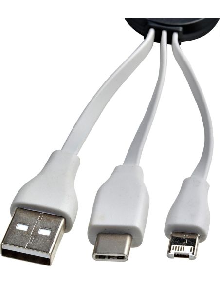 Set de Cables USB-C, Lightning y USB Personalizado | Goodie