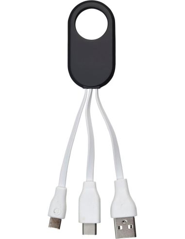 Set de Cables USB-C, Lightning y USB Personalizado | Goodie
